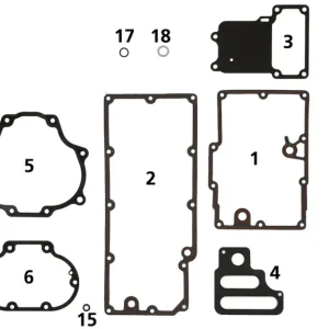 Transm. seal kit FXD06-17 F*ST07-17 Harley-Davidson