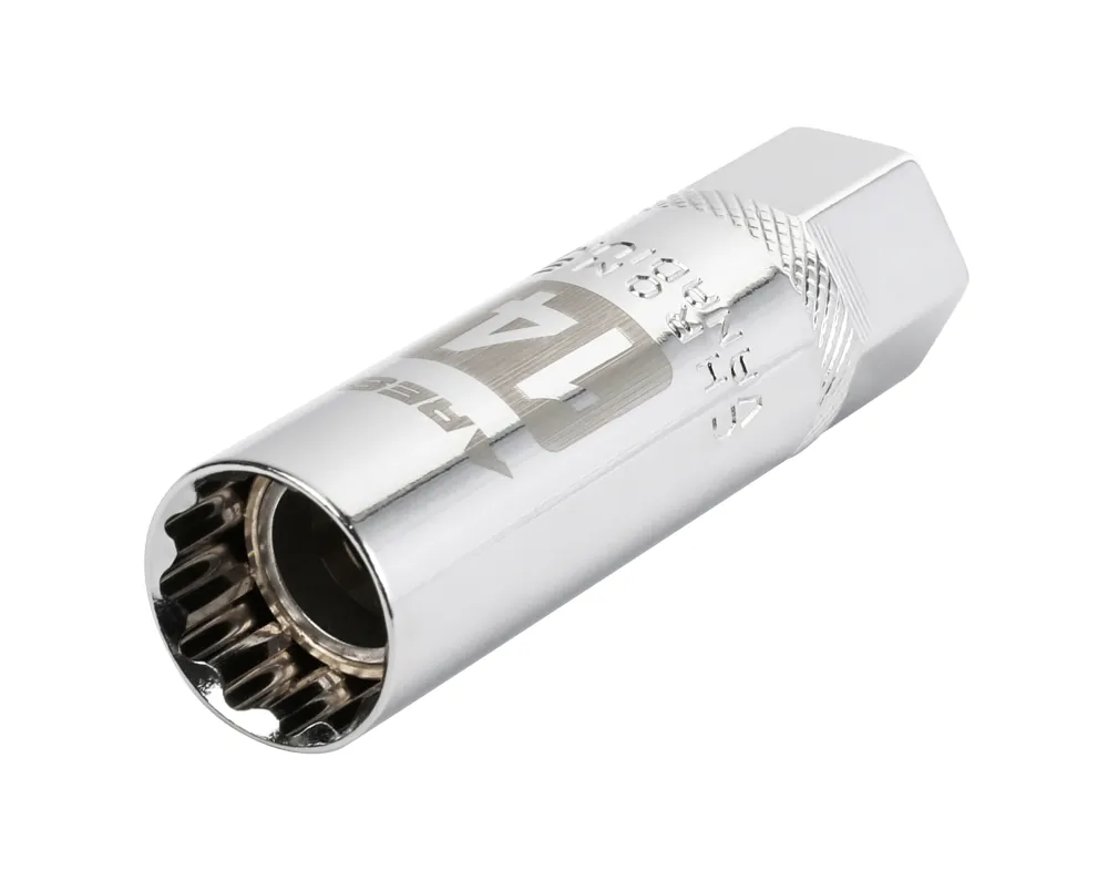 ARES 11017 - 14mm 3/8-inch Drive Ijl Wall Magnetic Spark Plug Socket