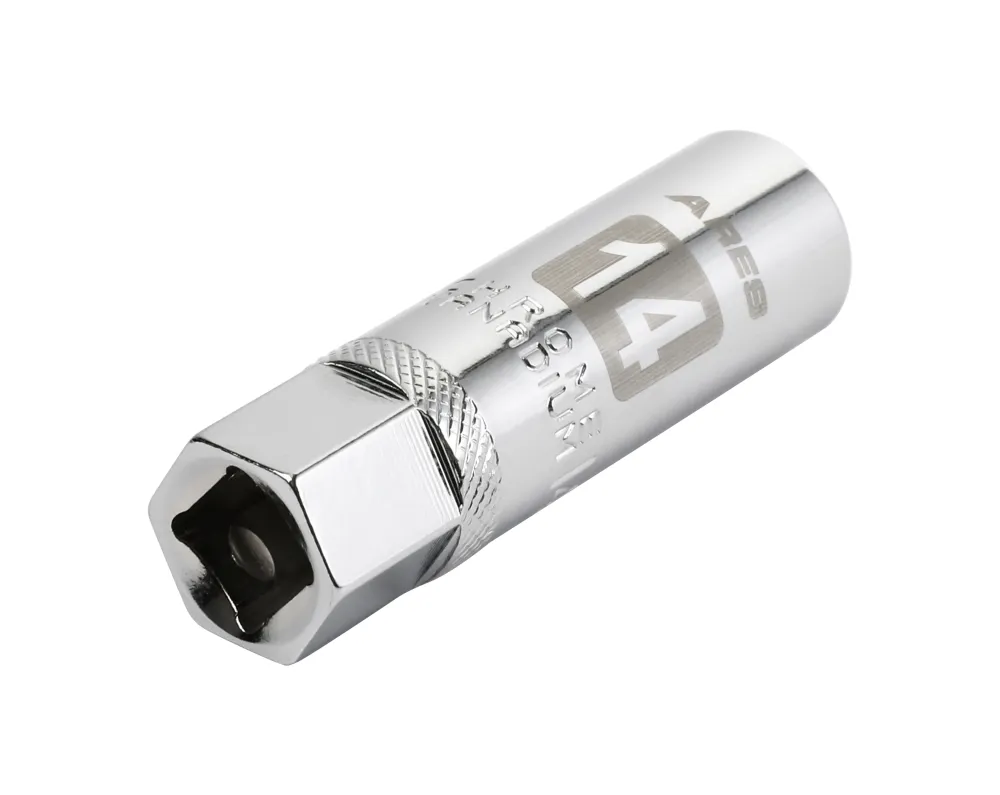ARES 11017 - 14mm 3/8-inch Drive Ijl Wall Magnetic Spark Plug Socket