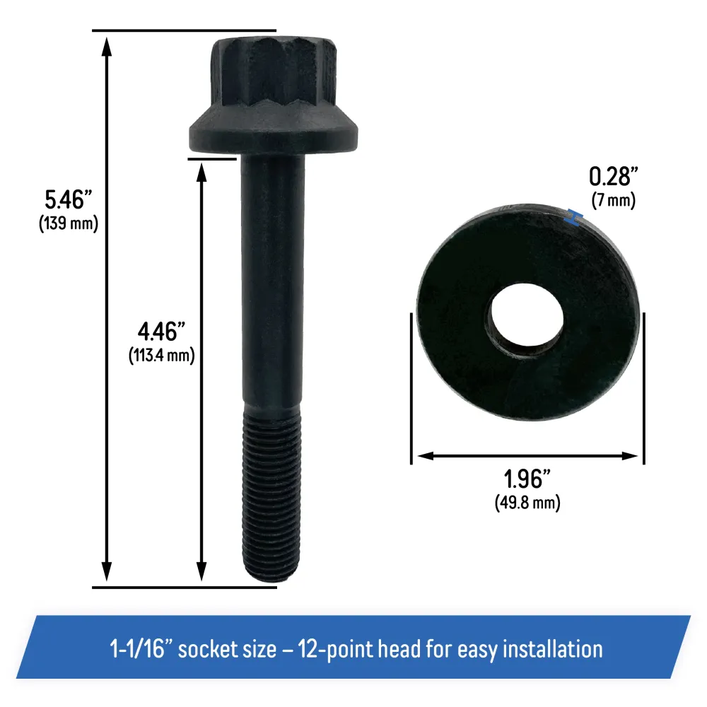 Harmonic Balancer Bolt Chevrolet Gen III/IV - LS, SBC 4.8L, 5.3L, 5.7L, 6.0L, 6.2L Engines