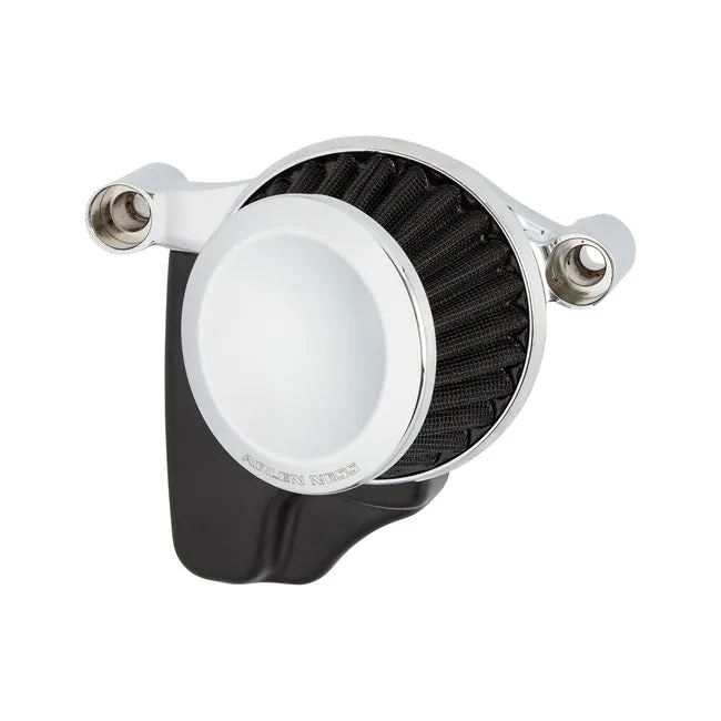 Arlen Ness, Kit De Filtro De Aire M8 Compact 22°. Cromo Para Harley Davidson