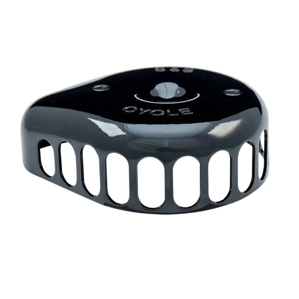 S&S Black Mini Teardrop Stealth Air Cleaner Kit Harley-Davidson Twin Cam