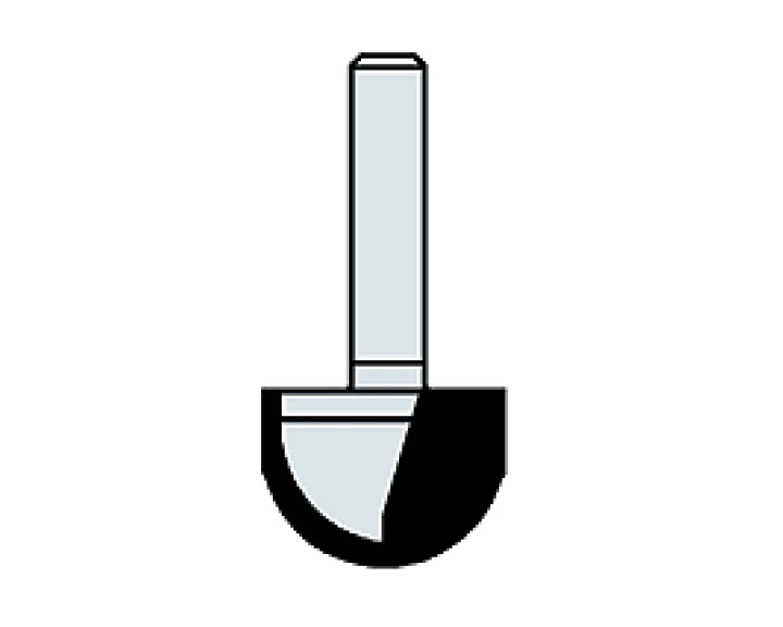 CARBIDE BIT RIMS R.8 voor stoffige omgevingen