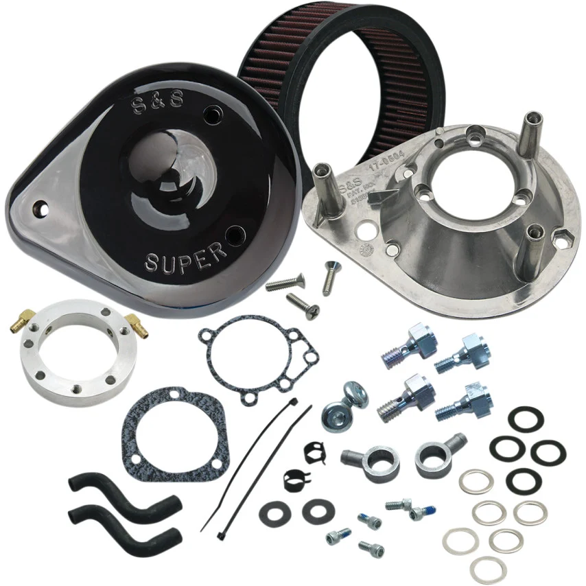 Filtro Aire Alto Rendimiento Para Harley-Davidson S&S Air Cleaner Kit Ebbenhout