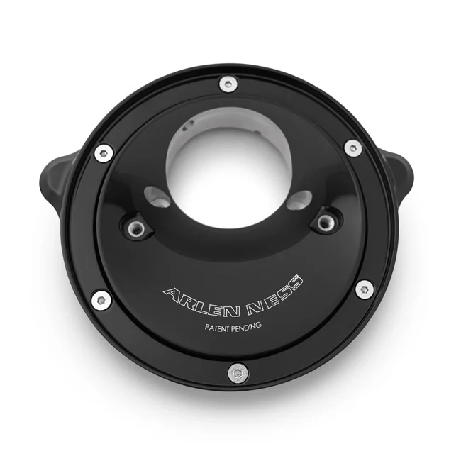 Kit De Filtro De Aire Etapa 1 Big Sucker Negro Liso Para Harley Davidson met anti-bacteriële coating