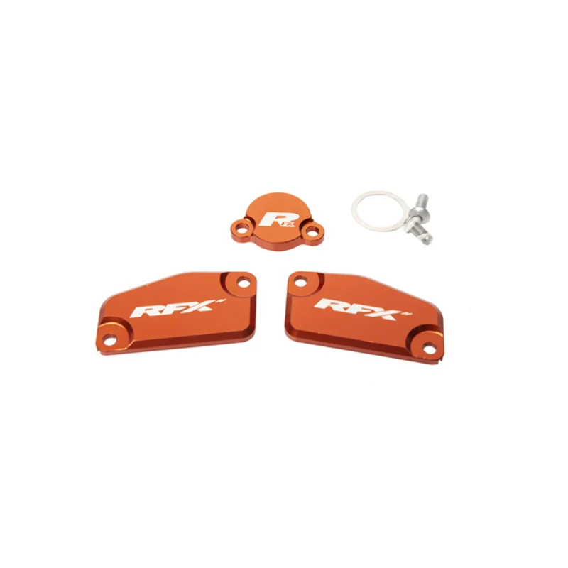 Olie- Kit de tapa de depósito RFX Pro (naranja) - KTM SX65/85 (freno y embrague Formula)