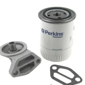 Perkins M90 Oil Filter Conversion Kit met afdichtingsrand