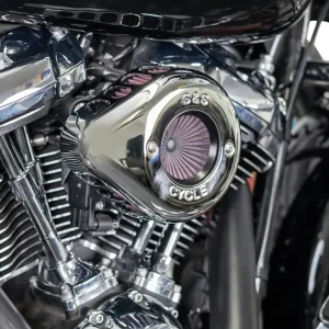 Universal pasvorm Filtro Aire Para Harley-Davidson M8 S&S Air Stinger Air Cleaner Kit Chroom