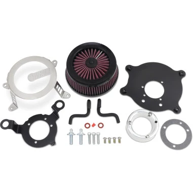 Vance Hines VO2 Cage Fighter Air Intake Kit Harley-Davidson Twin Cam 1999-2017 standaard maat