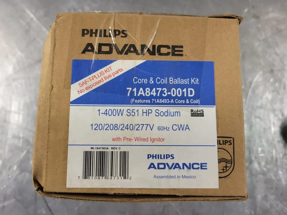 120 Volts 400W Core & Coil Ballast Kit 71A8473-001D