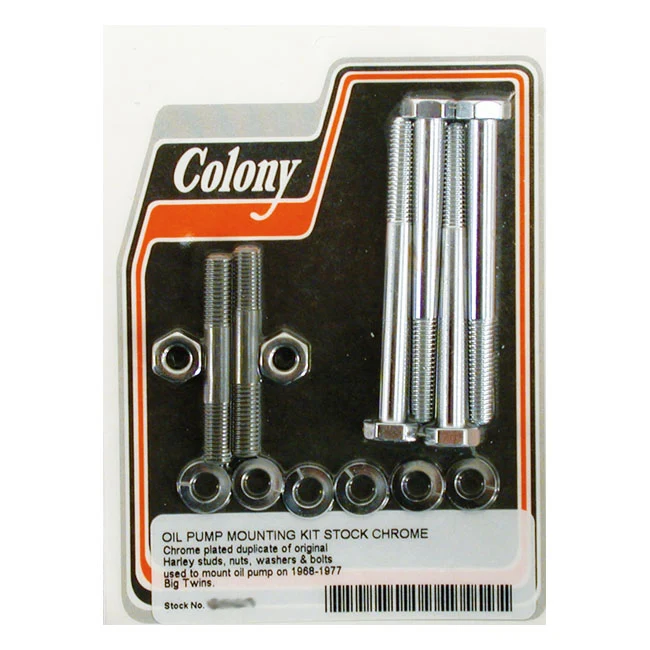 Colony Oil Pump Mount Kit, Oem Style Harley Davidson