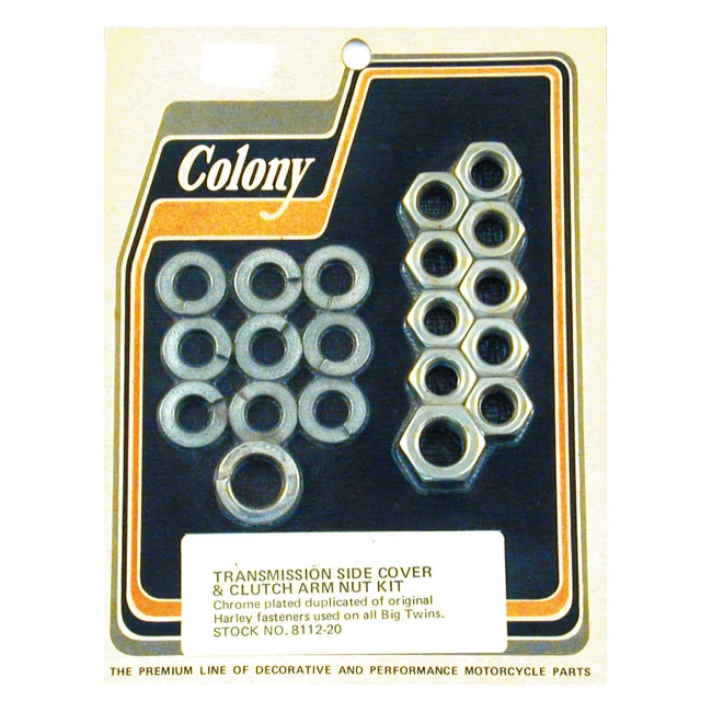 Colony Transm. Side Cvr & Clutch Arm Kit Harley-Davidson