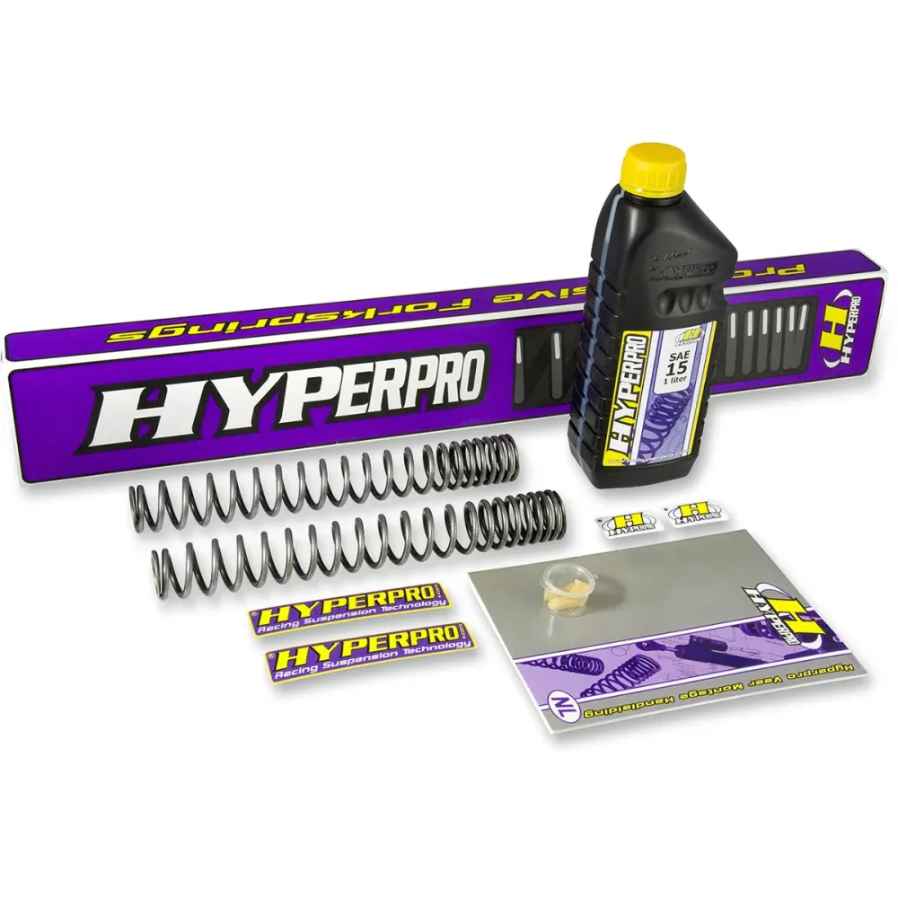 Kit Muelles Suspensión Hyperpro Para Harley-Davidson Sportster 883 1988-2003