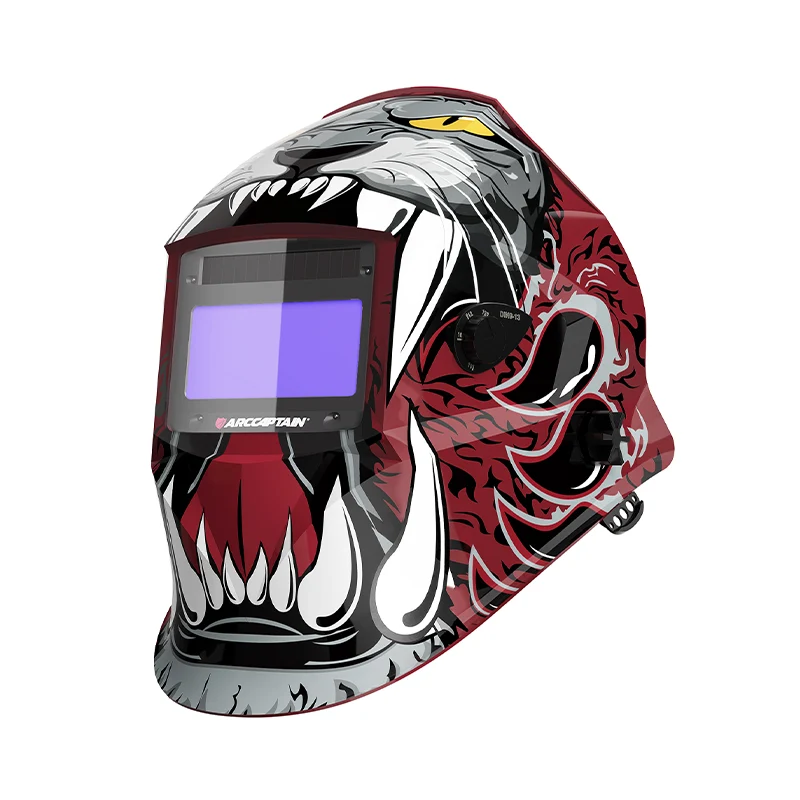 Solar Powered Auto-Darkening Helmet Lion King ClearLite X100