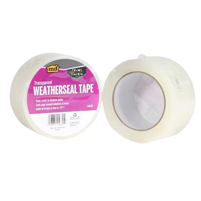 M-D 100-ft x 2- x 1/8- Helder Polyethylene Window Tape Weatherstrip