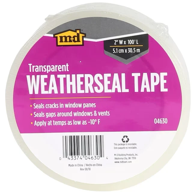 M-D 100-ft x 2- x 1/8- Helder Polyethylene Window Tape Weatherstrip