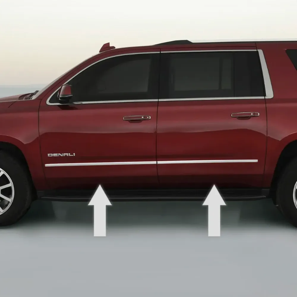 2015-2020 GMC Yukon / Yukon XL Chroom Side Door Trim Molding