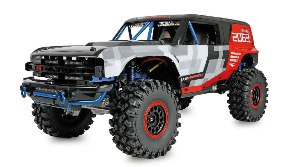 Hyper Go H8P Ford Bronco Baja 1000 Brushless 1/8 Crawler PNP Amewi