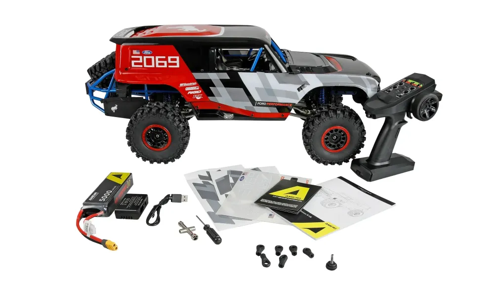 Hyper Go H8P Ford Bronco Baja 1000 Brushless 1/8 Crawler PNP Amewi