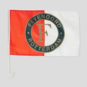 Feyenoord Auto Vlaggen - 2 stuks Castore Feyenoord