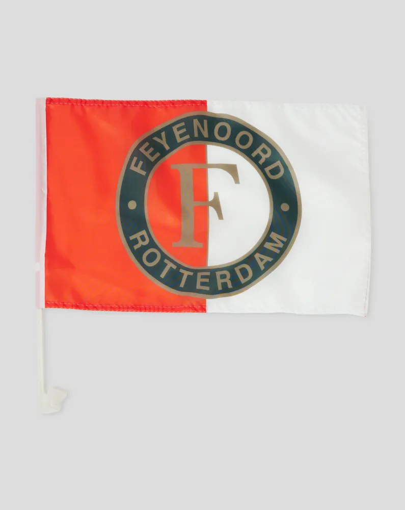 Feyenoord Auto Vlaggen - 2 stuks Castore Feyenoord