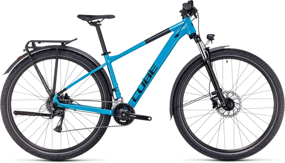 CUBE AIM RACE ALLROAD BLUE/BLACK Xs