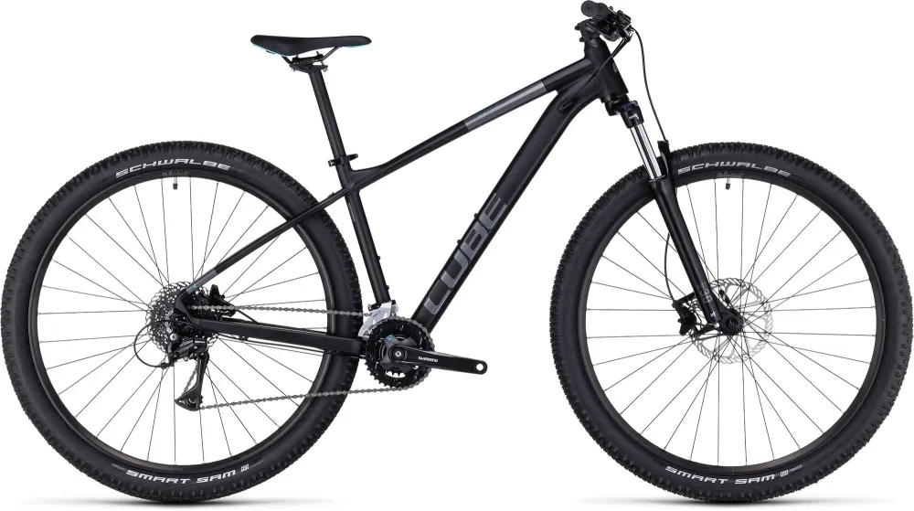CUBE AIM RACE BLACK/AZURE Xs
