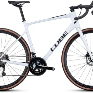 CUBE ATTAIN GTC RACE FLASHWHITE/BLACK 50