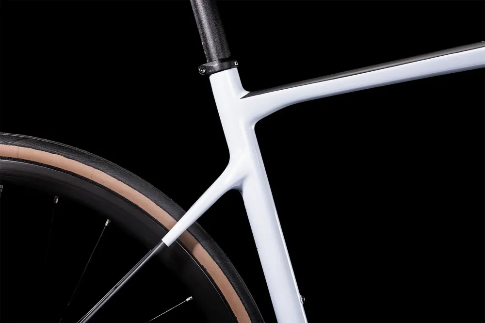 CUBE Attain Gtc Race Frostwhite/Carbon 2022 50