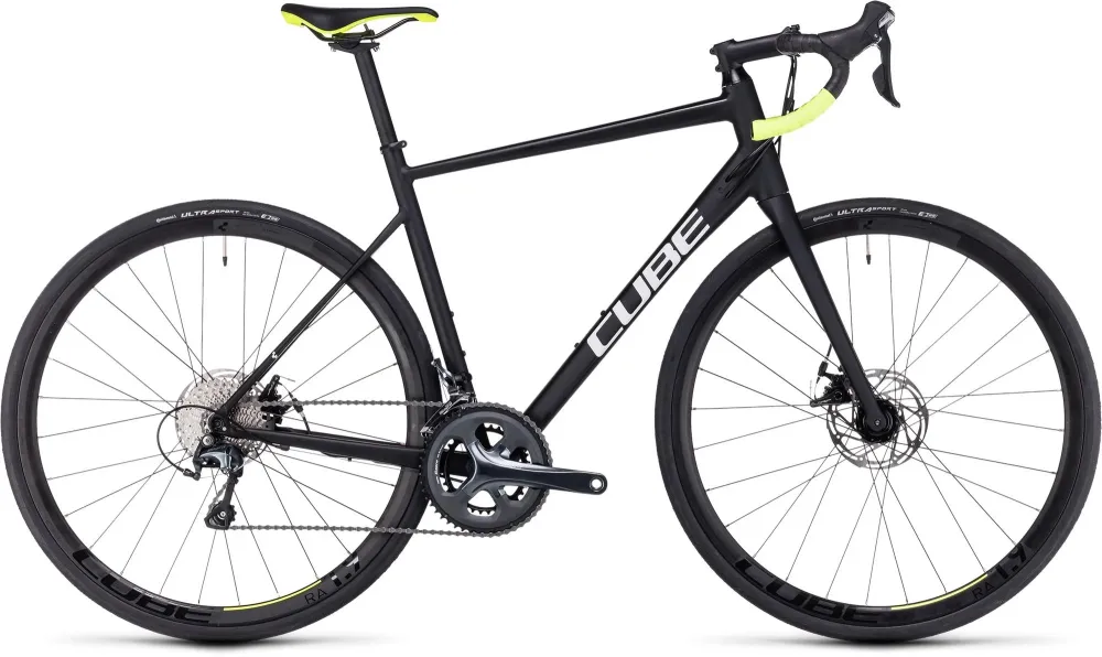CUBE ATTAIN RACE BLACK/WHITE 50