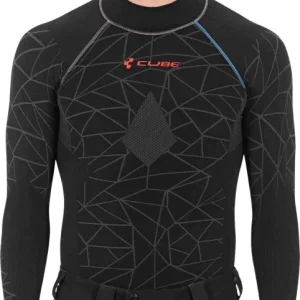 CUBE Baselayer Race Be Warm L/S Black S