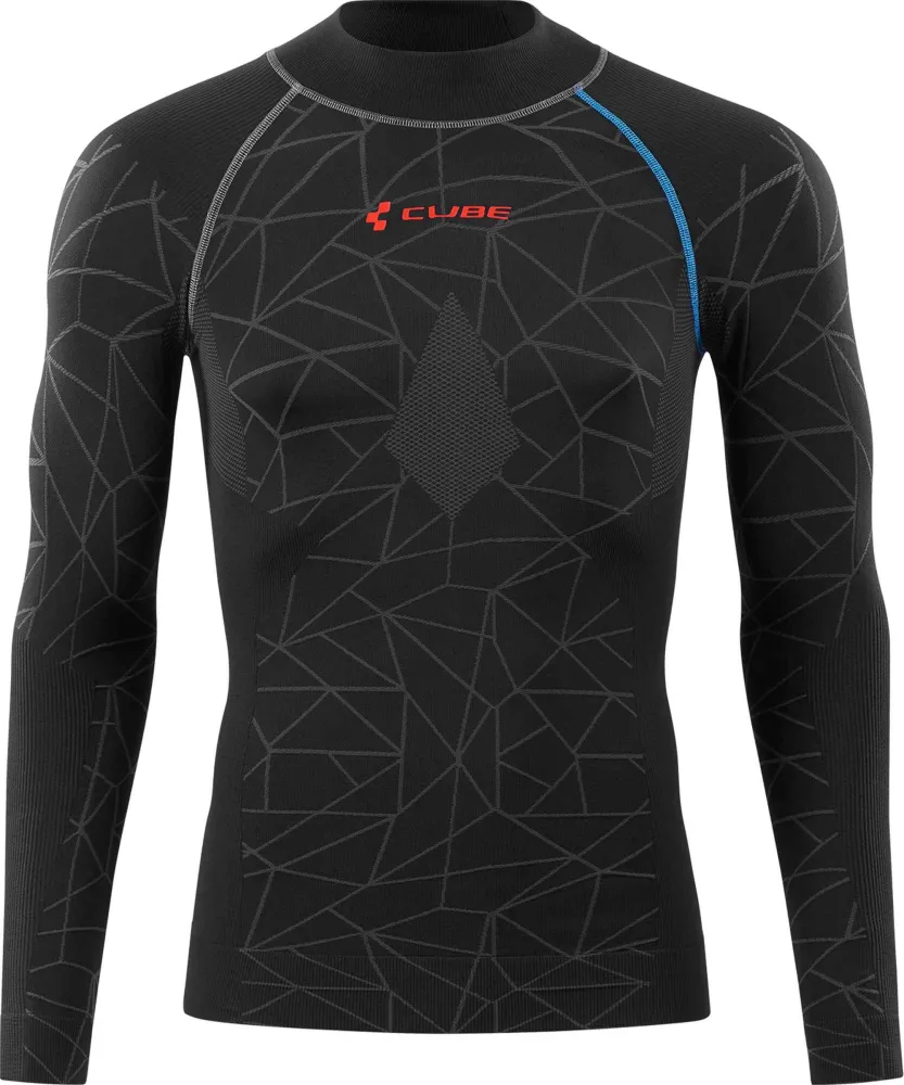 CUBE Baselayer Race Be Warm L/S Black S