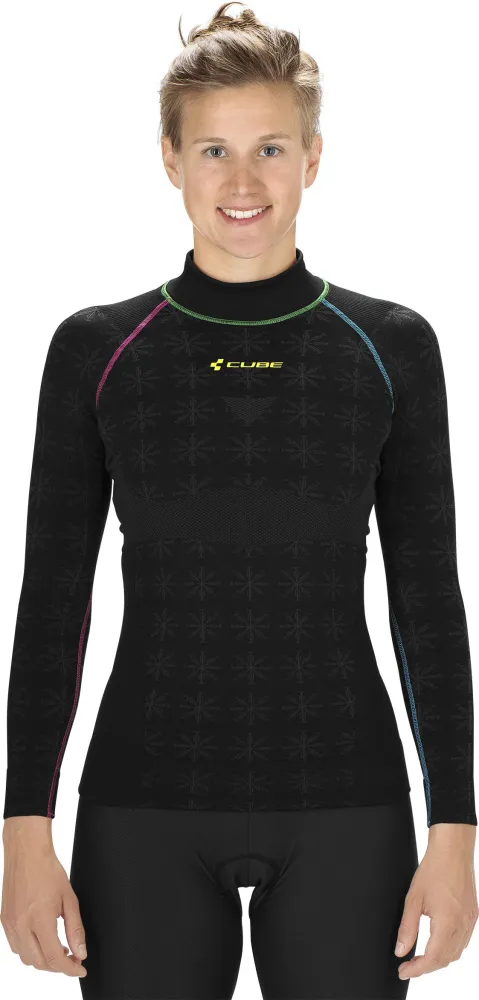 CUBE Baselayer WS Race Be Warm L/S Black S