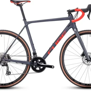 CUBE CROSS RACE PRO GREY/RED 50