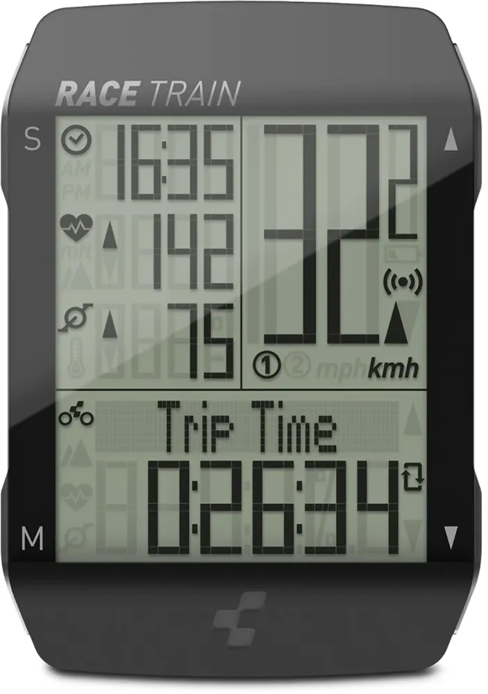 CUBE CYCLE COMPUTER RACE TRAIN SET WIRELESS BLACK
