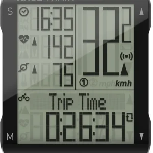 CUBE CYCLE COMPUTER RACE TRAIN WIRELESS BLACK