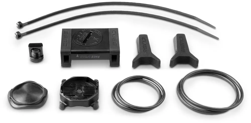 CUBE CYCLE COMPUTER RACE TRAIN WIRELESS BLACK
