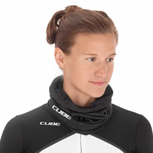 CUBE Functional Bandana Race Be Warm Blk/White
