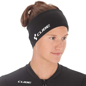 CUBE Functional Headband Race Be Warm Blk/White