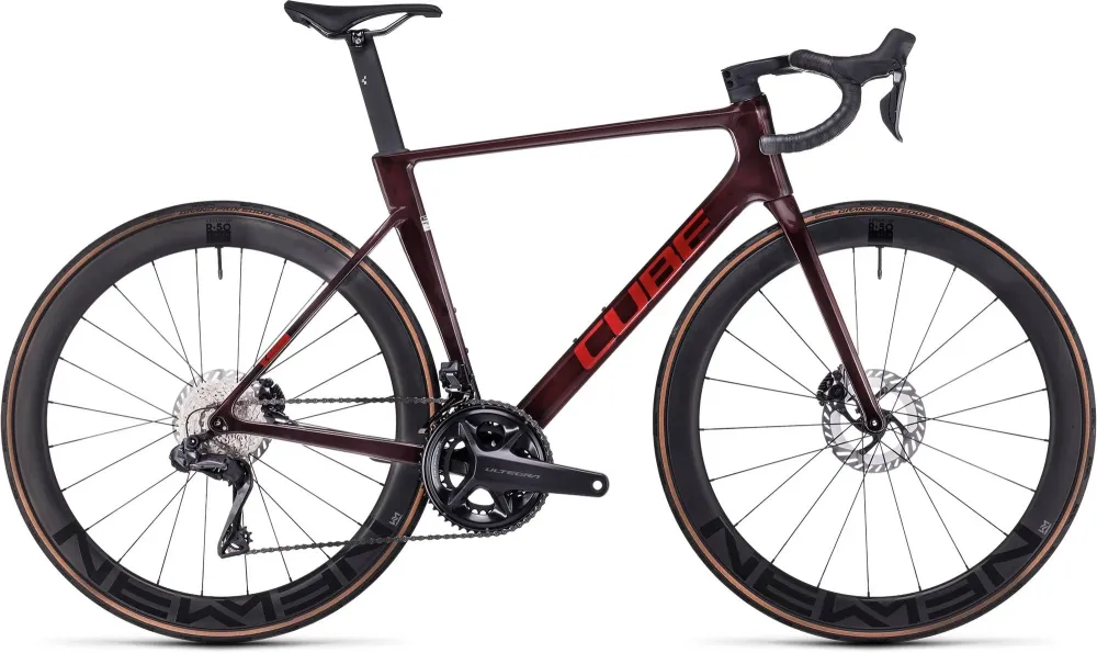 CUBE LITENING AIR C:68X RACE LIQUIDRED/CARBON 50