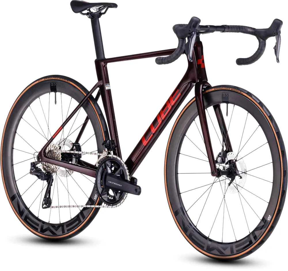 CUBE LITENING AIR C:68X RACE LIQUIDRED/CARBON 50