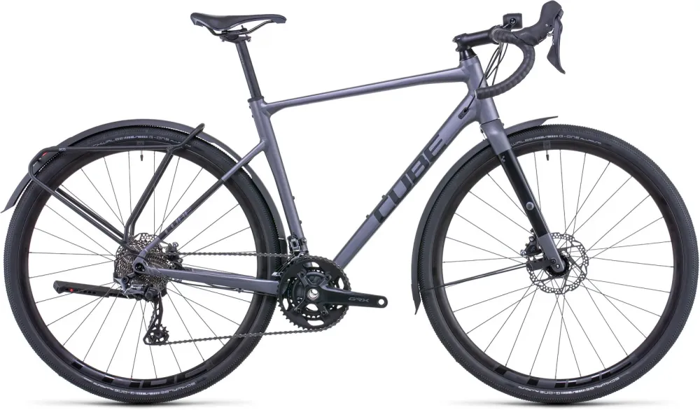 CUBE Nuroad Race Fe Grey/Black 2022 Xs
