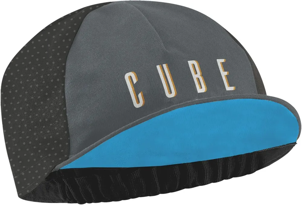 CUBE Race Cap Cross Grey/Blue Onesize