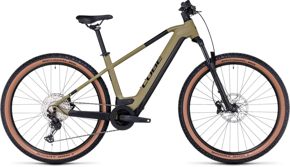 CUBE REACTION HYBRID RACE 750 OLIVE/GREEN Ee