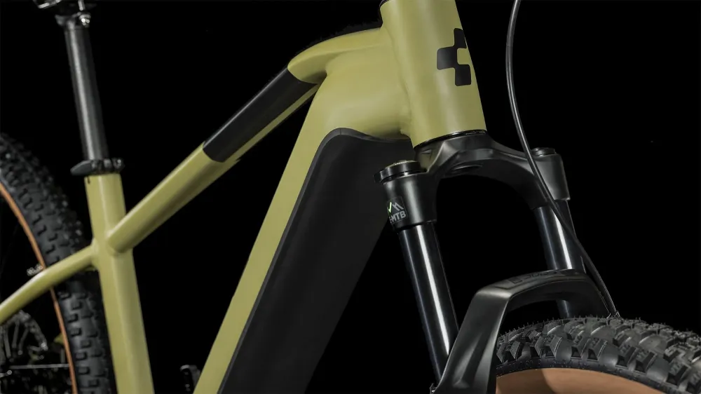 CUBE REACTION HYBRID RACE 750 OLIVE/GREEN Ee