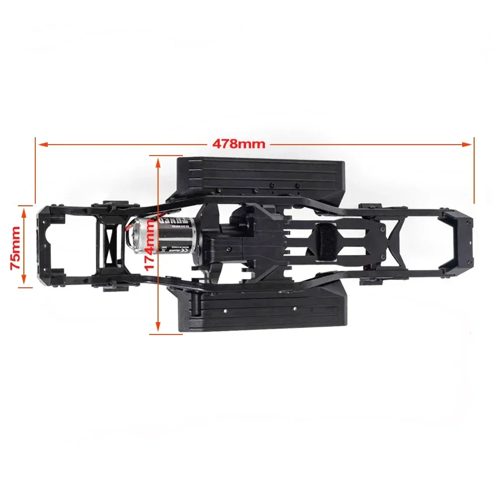 313mm Wheelbase Chassis Frame Builders Kit Fimonda