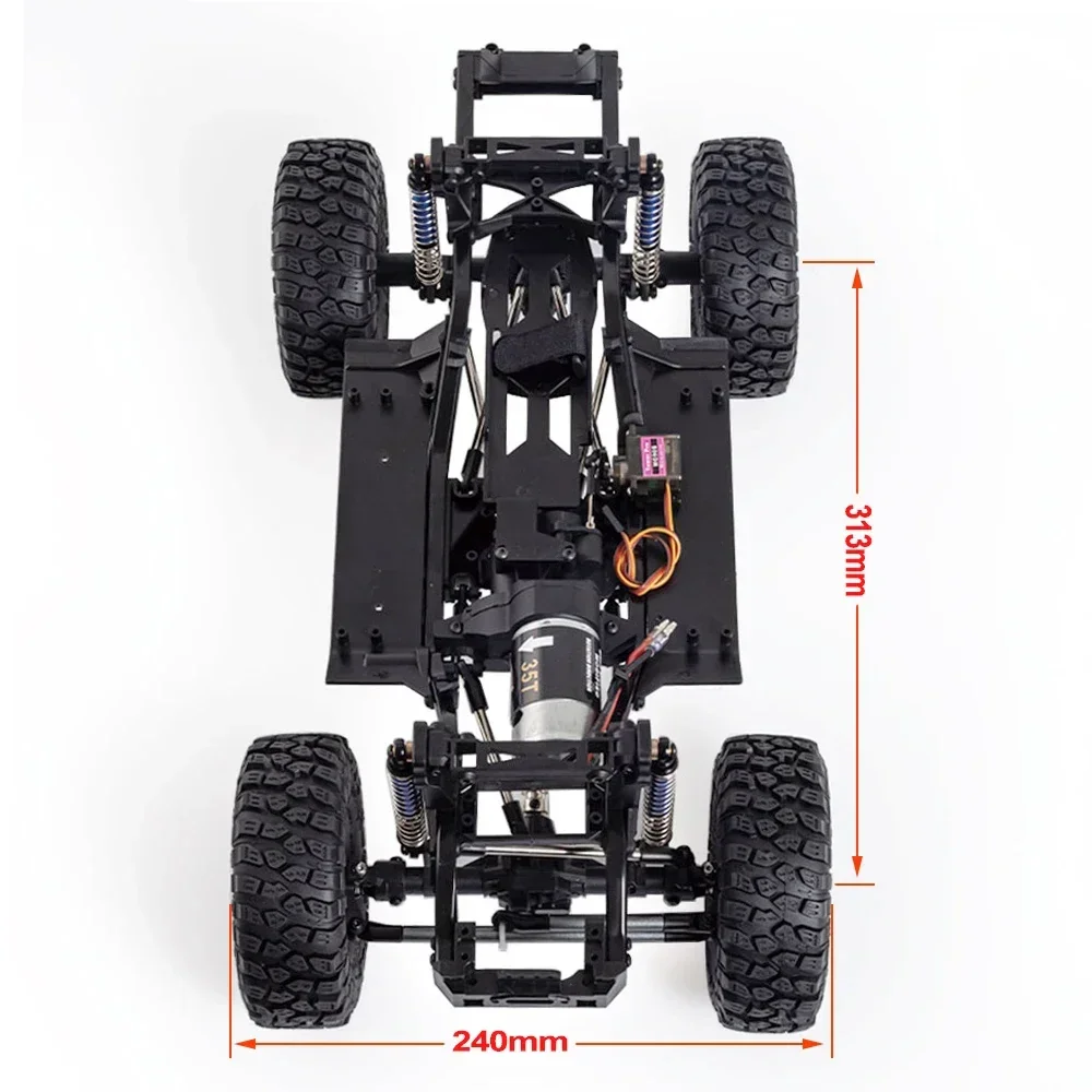 313mm Wheelbase Chassis Frame Builders Kit Fimonda
