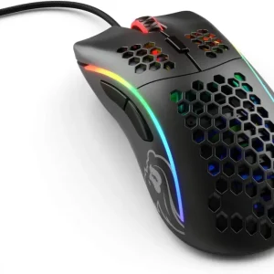 Glorious PC Gaming Race Model D Gaming Mouse - Matte Black, Ergonomic Lightweight Design PC Gaming