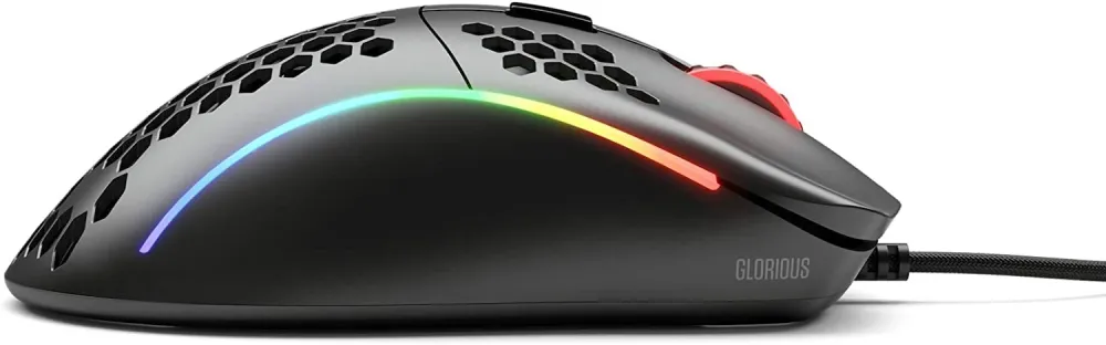 Glorious PC Gaming Race Model D Gaming Mouse - Matte Black, Ergonomic Lightweight Design PC Gaming