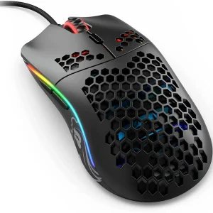 Glorious PC Gaming Race Model O GO-BLACK Ambidextrous RGB Gaming Mouse - Matte Black